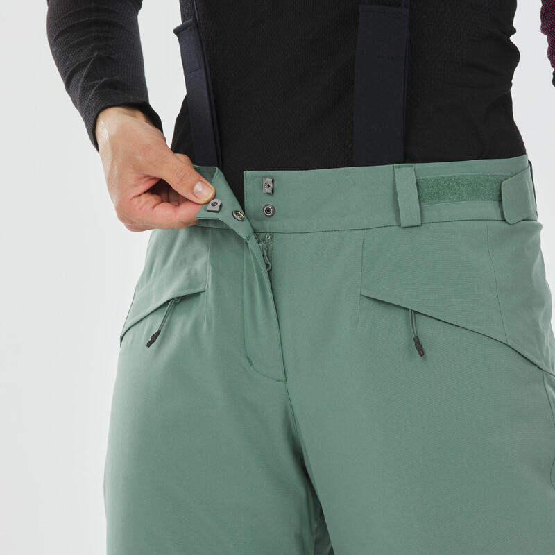 Skihose Damen warm - 580 grün