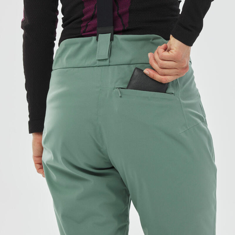 Pantaloni sci donna 580 verdi