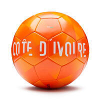 Ballon de football First Kick taille 4 (enfants entre 9 à 12 ans) rouge -  Decathlon Cote d'Ivoire