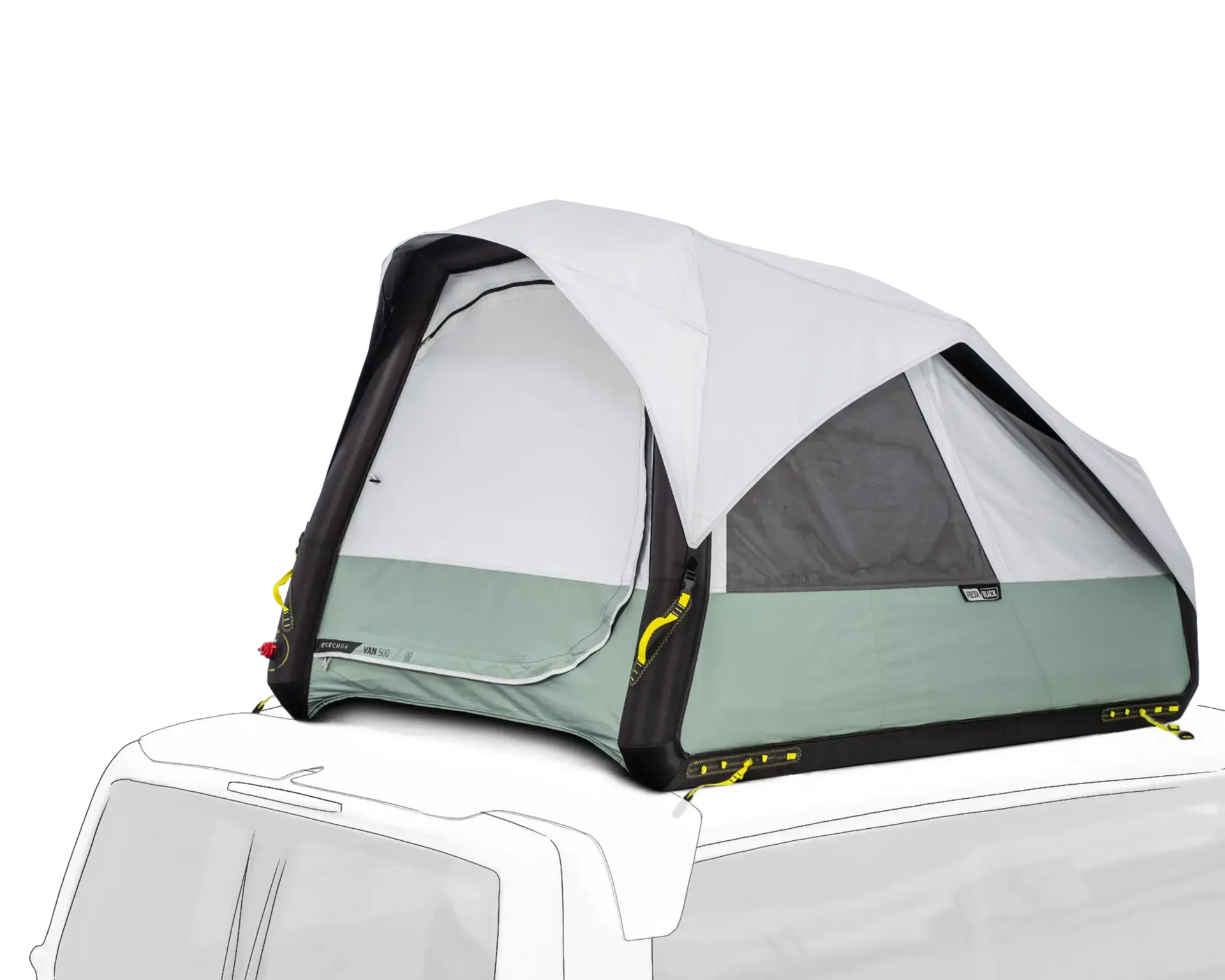 dachzelt vier personen Elements Gen II 4 Blue clipper based distortion Category:E Bikes MTB Cross Fully_Bosch PowerTube colour/design:Green