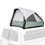 Tente de van gonflable 2 places, Fresh & Black