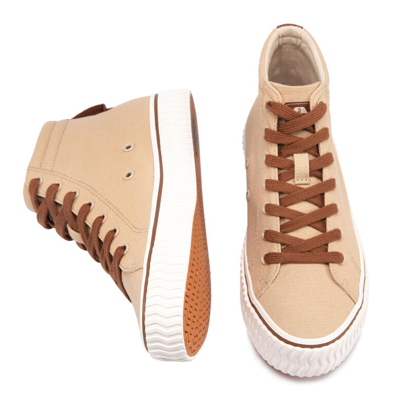 Adult Skateboard shoes Vucal100-HI Brown label