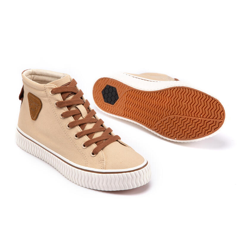 Adult Skateboard shoes Vucal100-HI Brown label