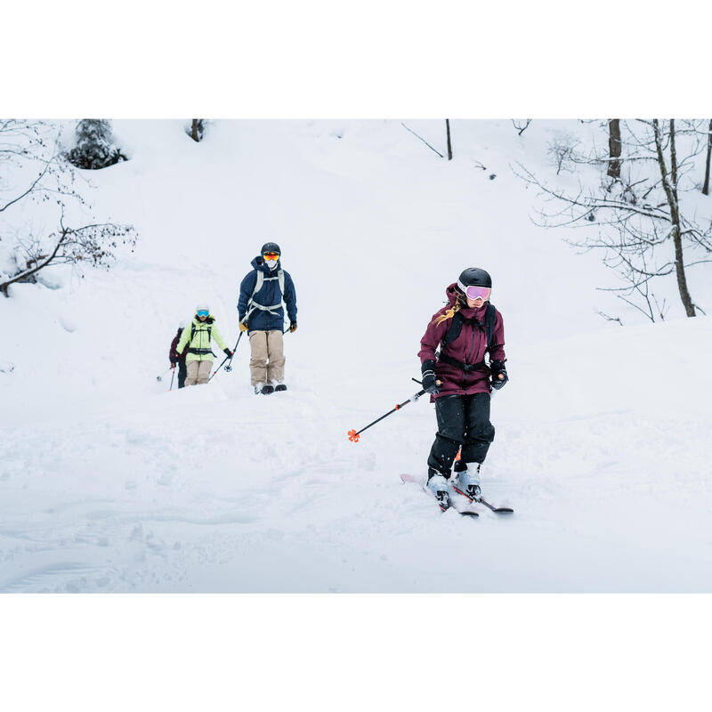 PANTALON DE SKI FEMME FR100 - NOIR