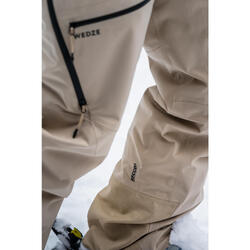 Skihose Damen Freeride - FR100 beige - Decathlon