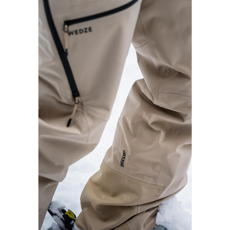 PANTALON SKI HOMME FR100 - BEIGE