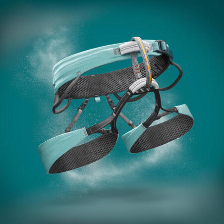 Страхувальна система жіноча Vertika для скелелазіння та альпінізму бірюзова