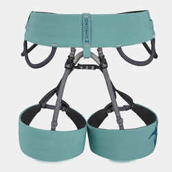 WOMEN'S HARNESS FOR ROCK CLIMBING AND MOUNTAINEERING VERTIKA TURQUOISE