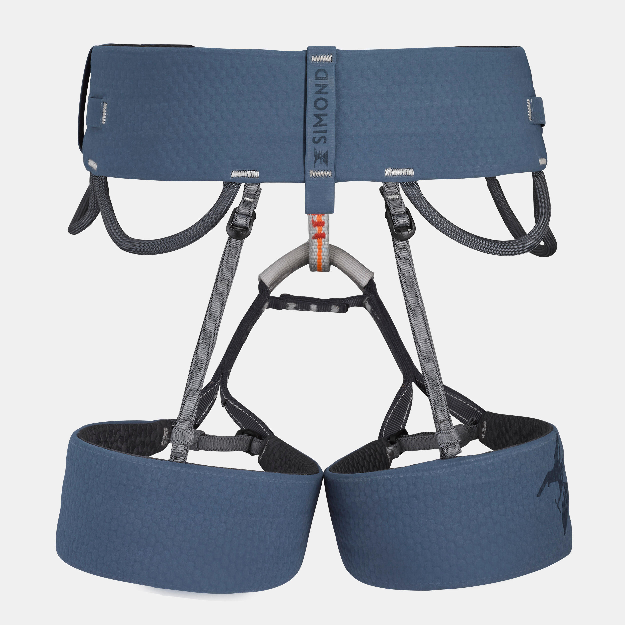 MEN'S HARNESS FOR ROCK CLIMBING AND MOUNTAINEERING VERTIKA BLUE 7/8