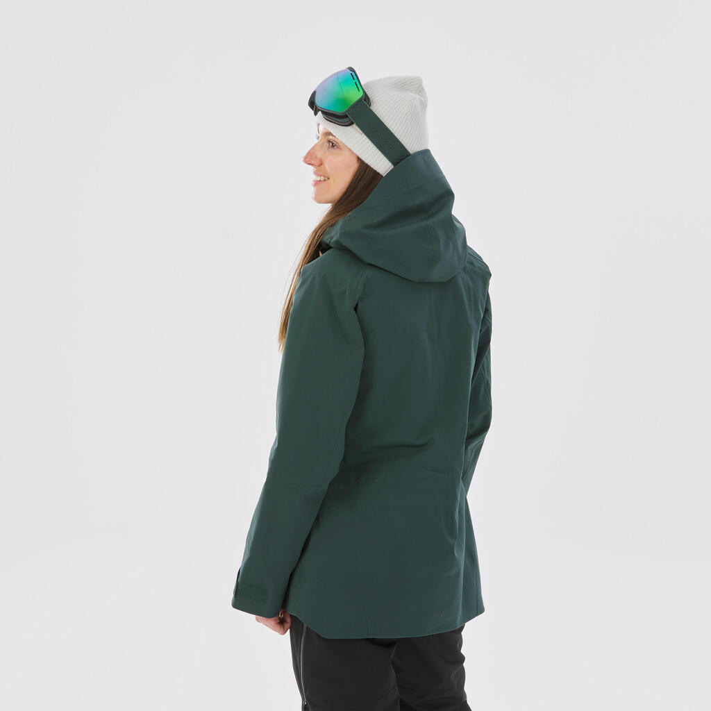 Skijacke Damen - FR 500 blassrosa 