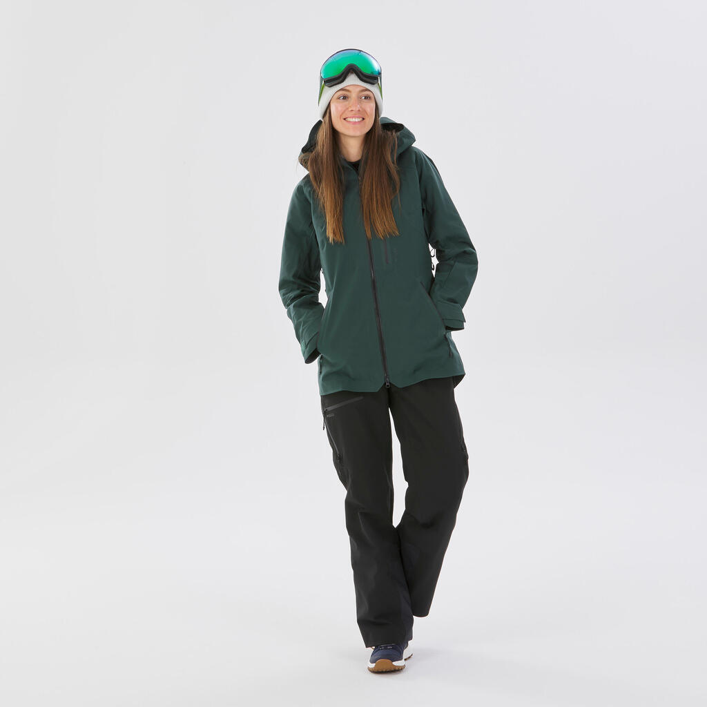 Skijacke Damen - FR 500 blassrosa 