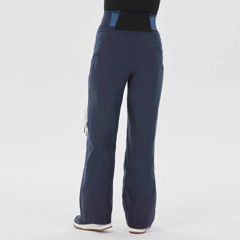 Skibroek voor dames FR500 marineblauw