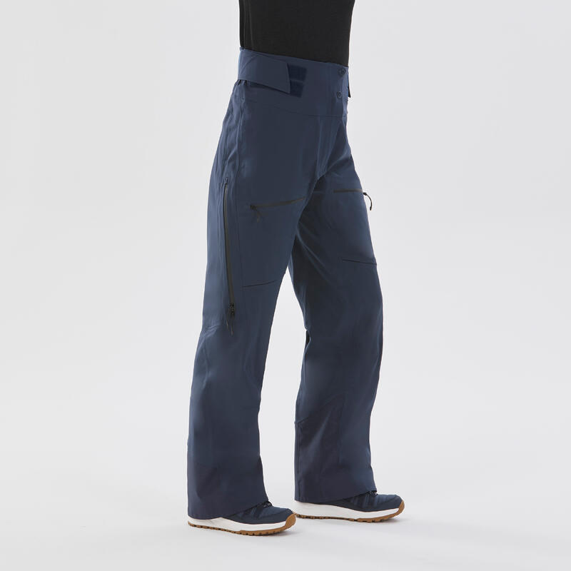 Pantaloni sci donna FR500 blu