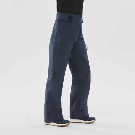 Women’s Ski Trousers FR500 - Navy Blue