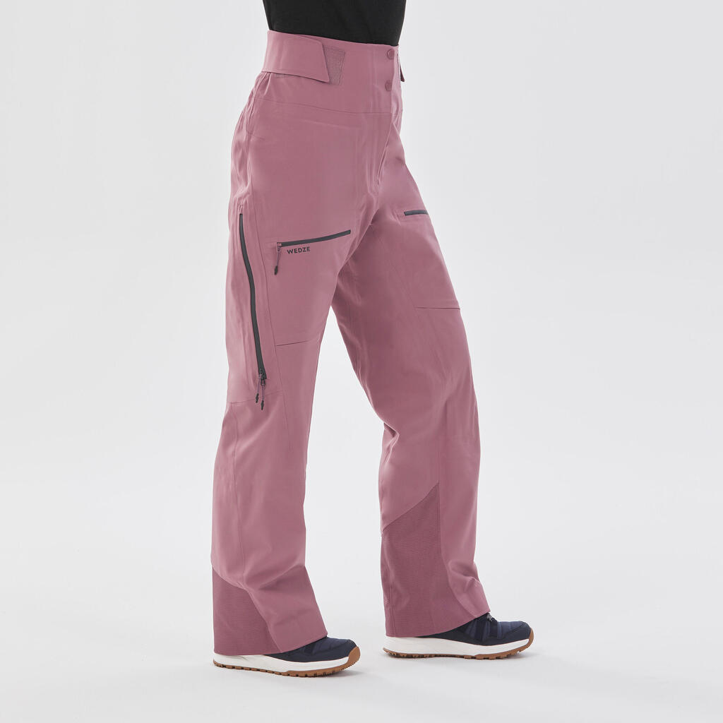 Women’s Ski Trousers FR500 - Pink