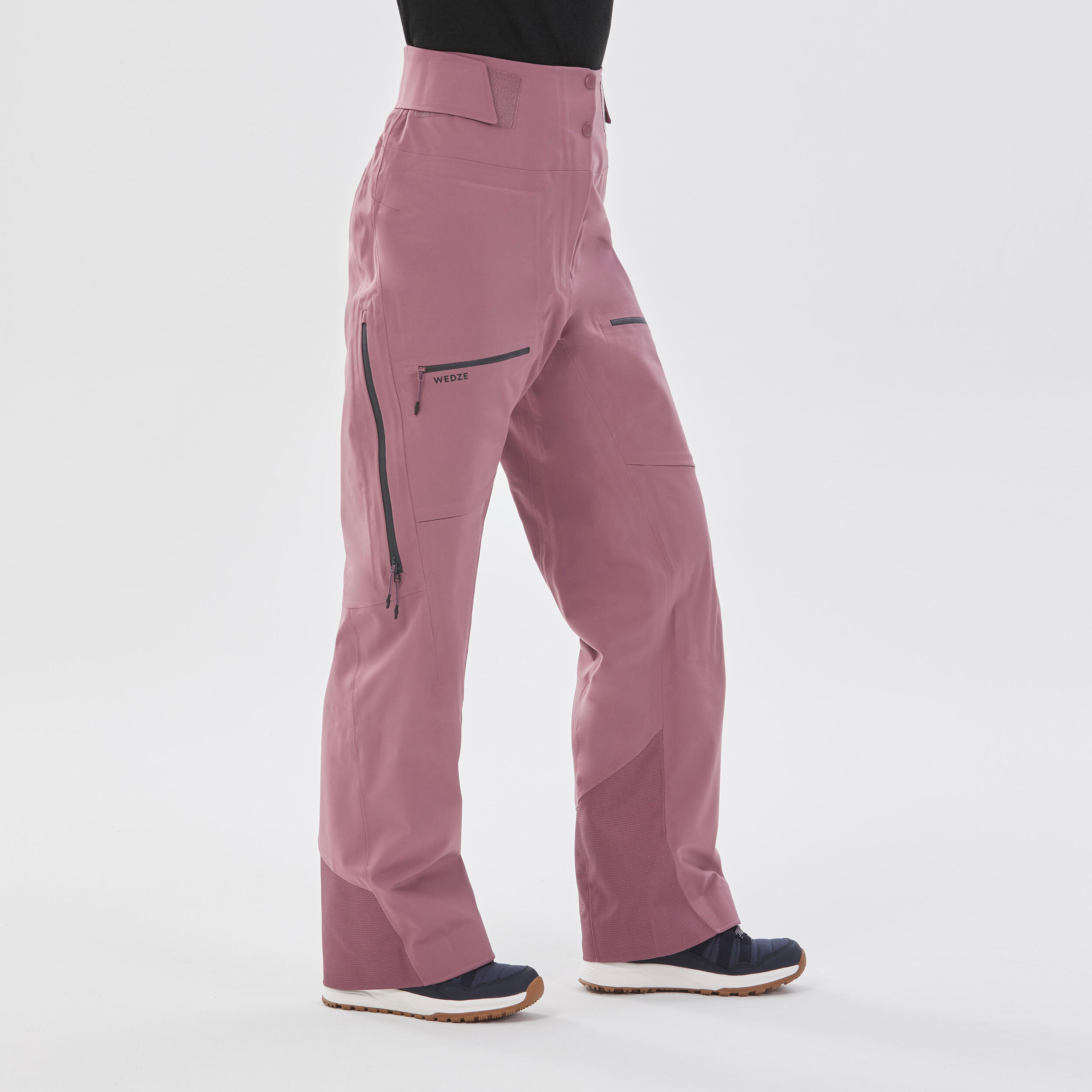 Pantalon de ski femme – FR 500 rose - WEDZE