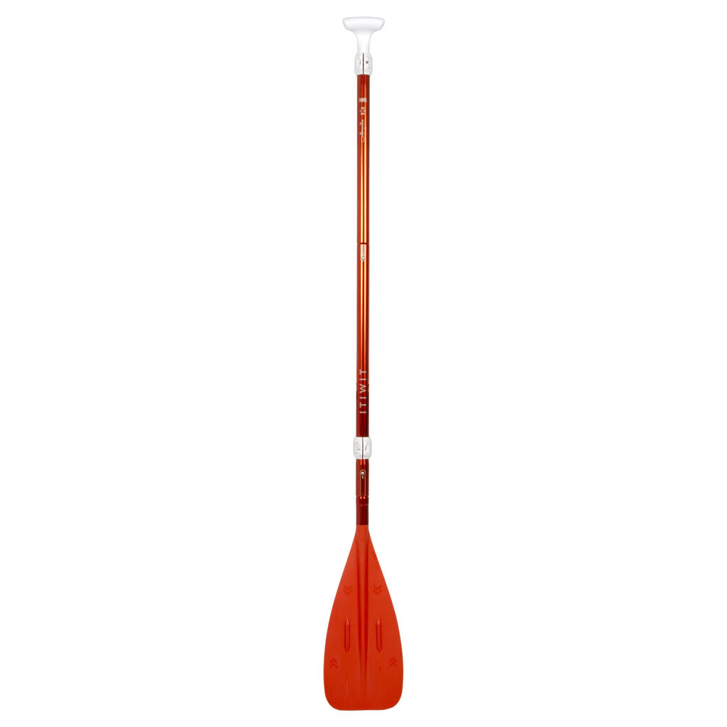 Paddle Ultra-compact 5-part stand-up paddle (160-220 cm orange).