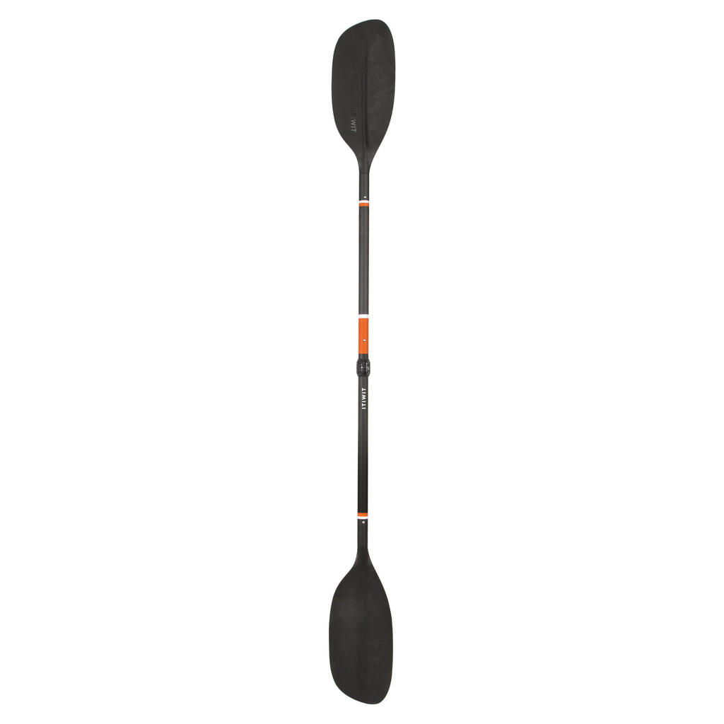 VESLO ZA KAJAK/PACKRAFT PODESIVO - 5-DELNO SKLOPIVO KARBONSKO 195-215 cm