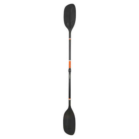 Kayak/packraft paddle - carbon-plastic adjustable-separable - 5 sections 195-215