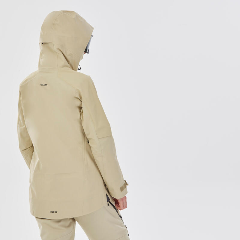 Ski-jas voor dames FR900 beige