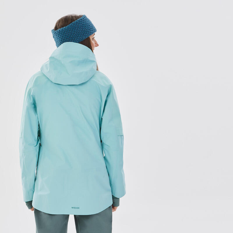 Ski-jas voor dames FR900 blauw