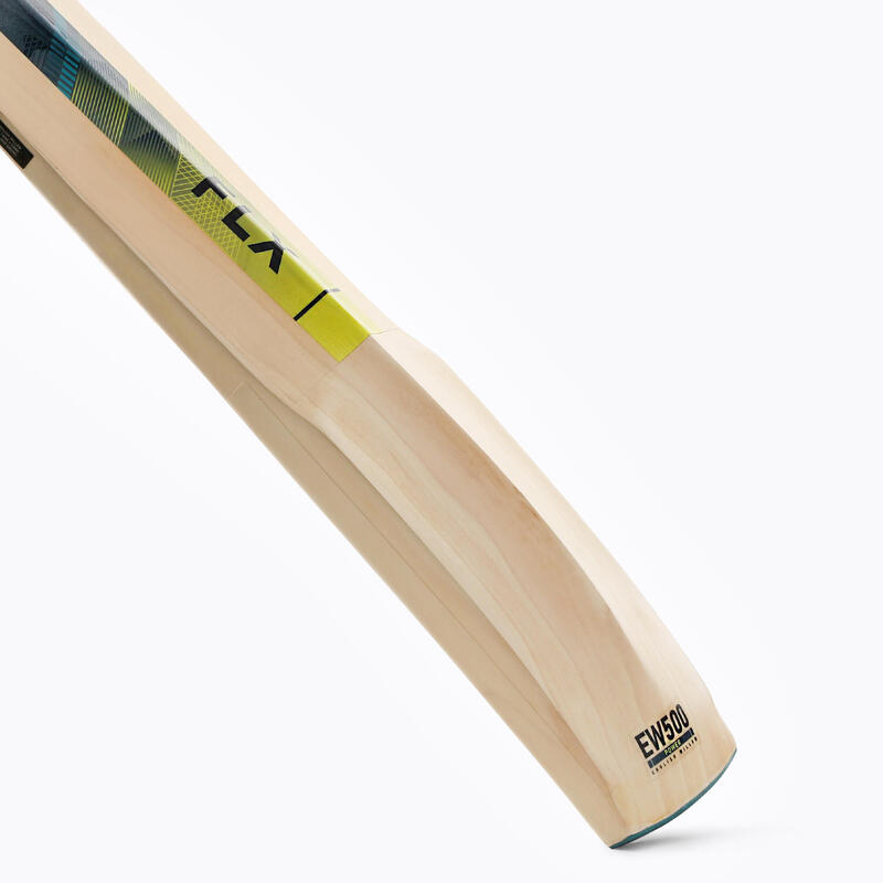 ADULT GRADE 5 ENGLISH WILLOW CRICKET BAT EW 500 POWER TURQUOISE FLX