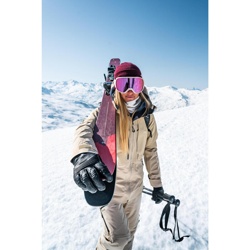 Skijacke Damen - FR900 beige 