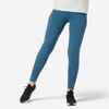 Women's Slim-Fit Fitness Leggings - Slate Blue