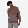 Men's Gym Cotton Blend Sweatshirt with Kangaroo Pocket 520 - Grey