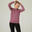 Sweatshirt com Capuz Fitness Mulher 500 Essential Rosa