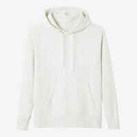 Women's Fitness Hoodie 500 Essentials - Off-White