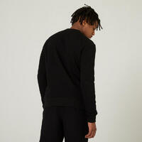 Sweat Fitness Homme - Crew 500 Essentials Noir