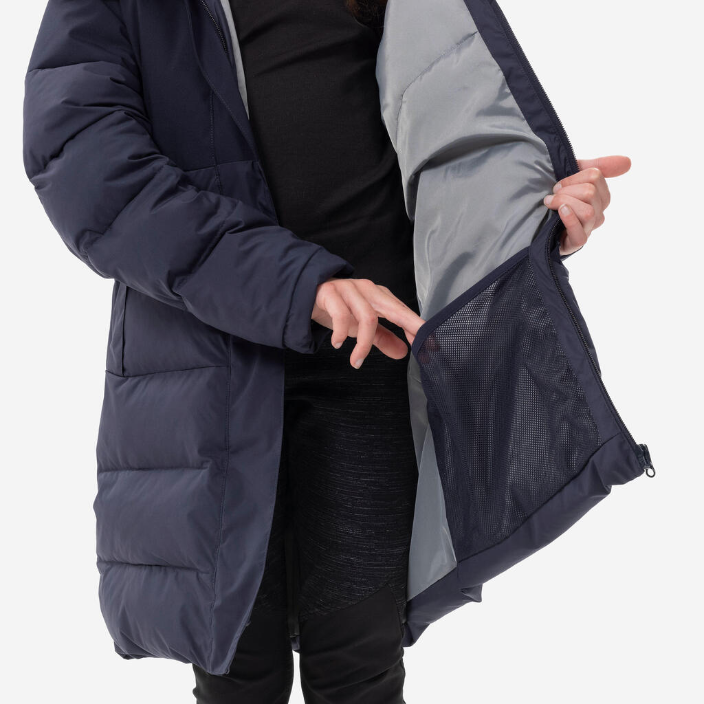 DOUDOUNE CHAUDE ET IMPERMÉABLE DE RANDONNÉE - SH500 -8°C - ENFANT 7 - 15 ANS