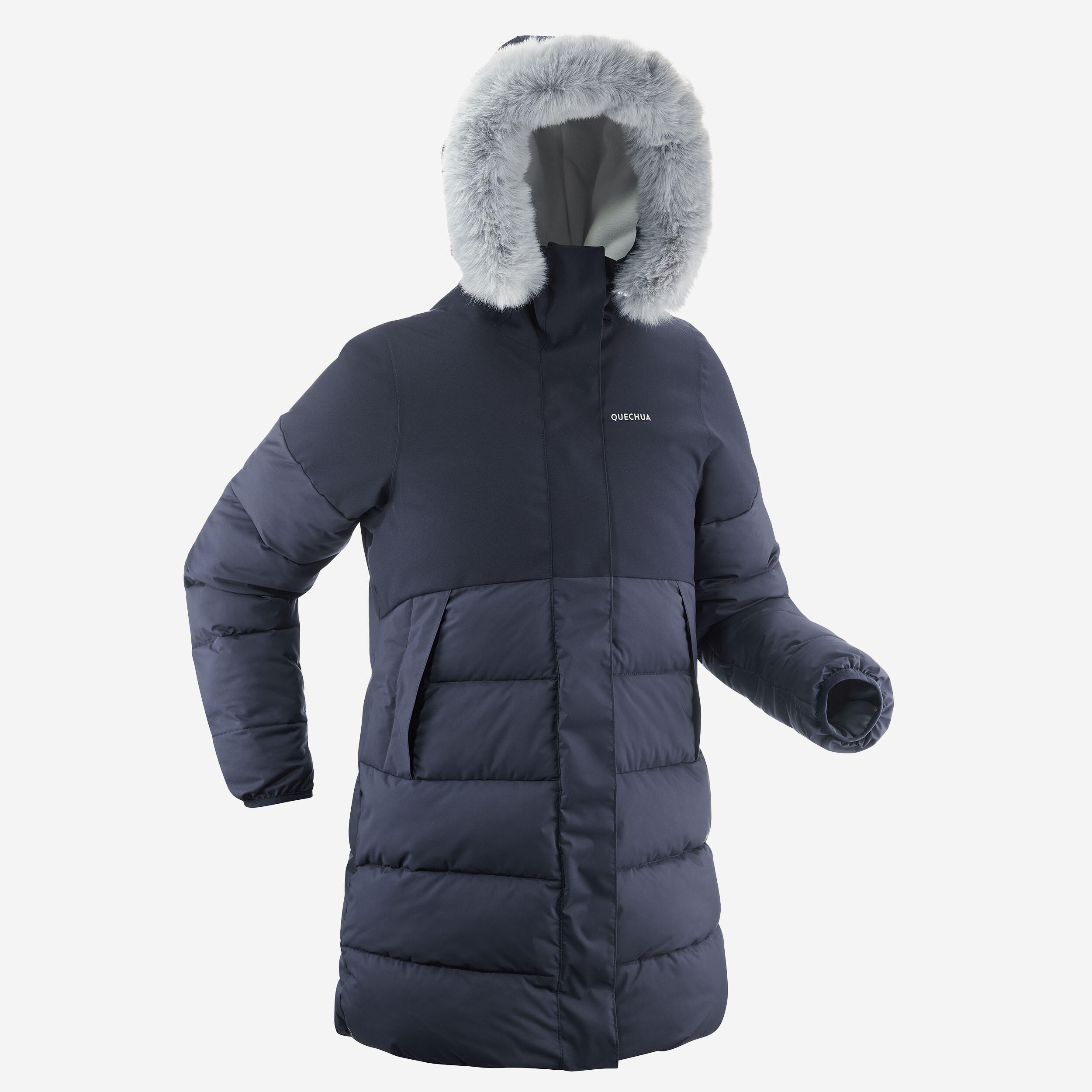 Kids’ Waterproof Winter Jacket – SH 500 Ages 7-15 - QUECHUA