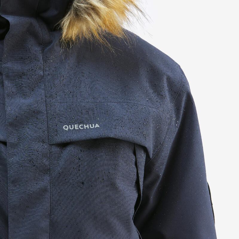 Winterjacke Kinder Gr.122-170 warm bis -6,5 °C wasserdicht Winterwandern - SH100