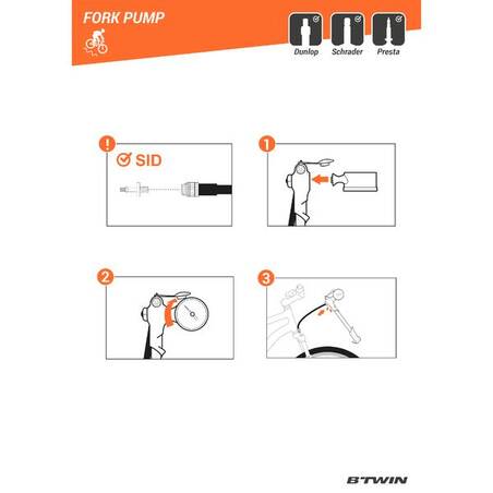 Fork/Bike Shock Pump