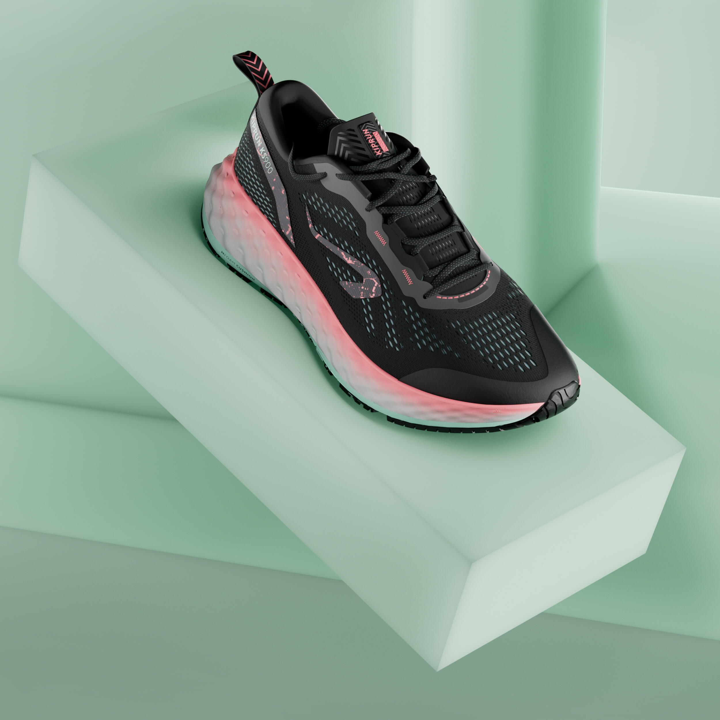 Women's Running Shoes Kiprun KS900 - black/pink 3/10