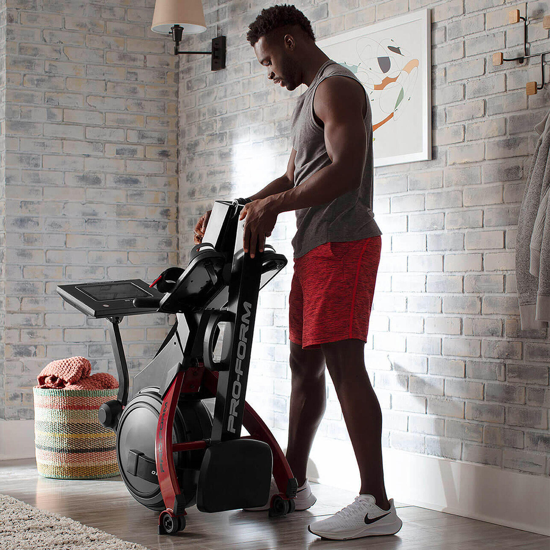 spin bike pieghevole