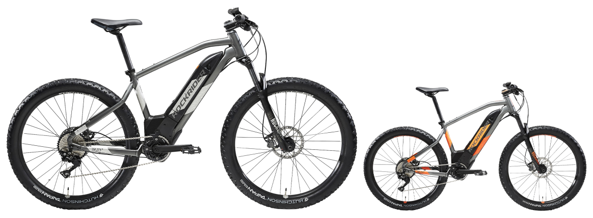 MTB ROCKRIDER e ST 900 GRIGIA