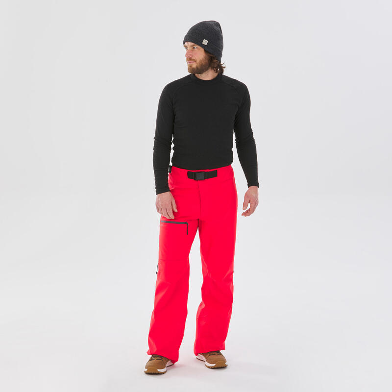 Skihose Herren Freeride - FR Patrol rot 