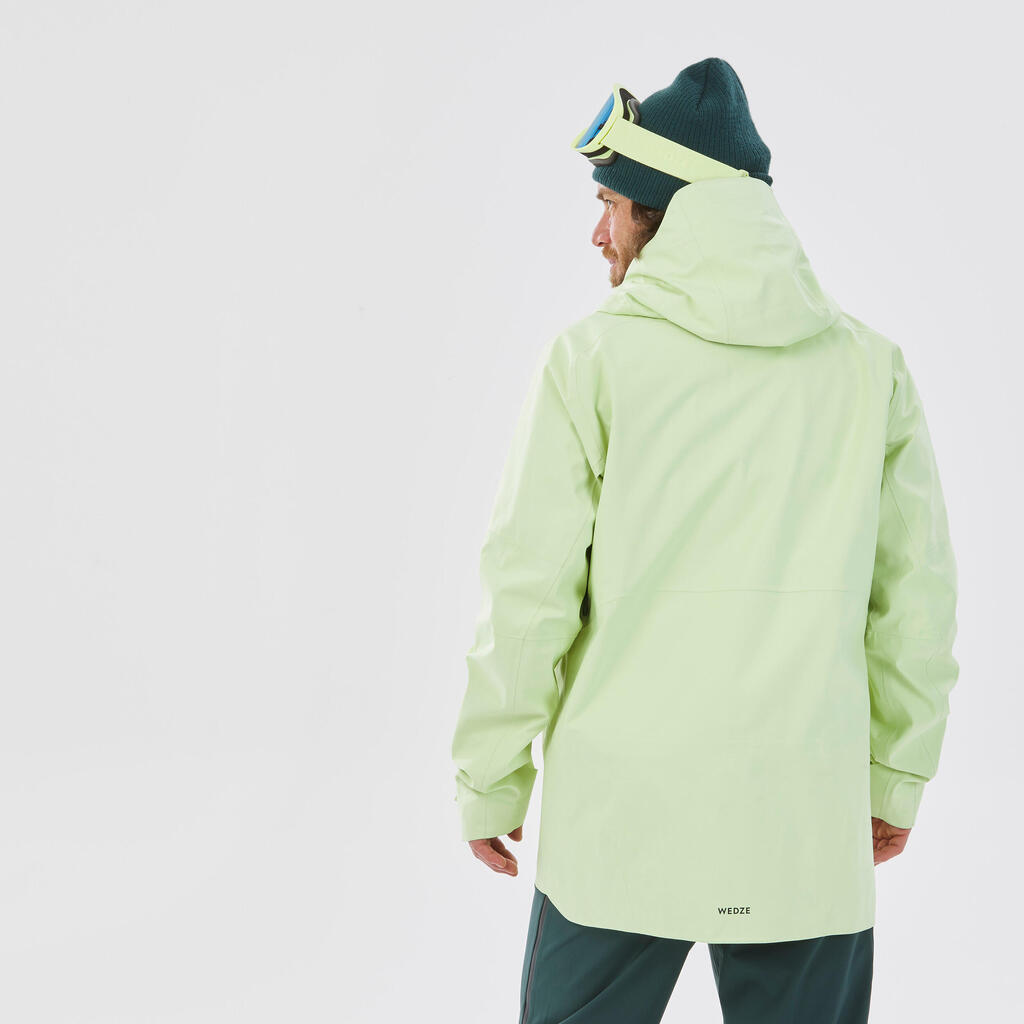 MEN'S SKI JACKET - FR PATROL - NEON YELLOW