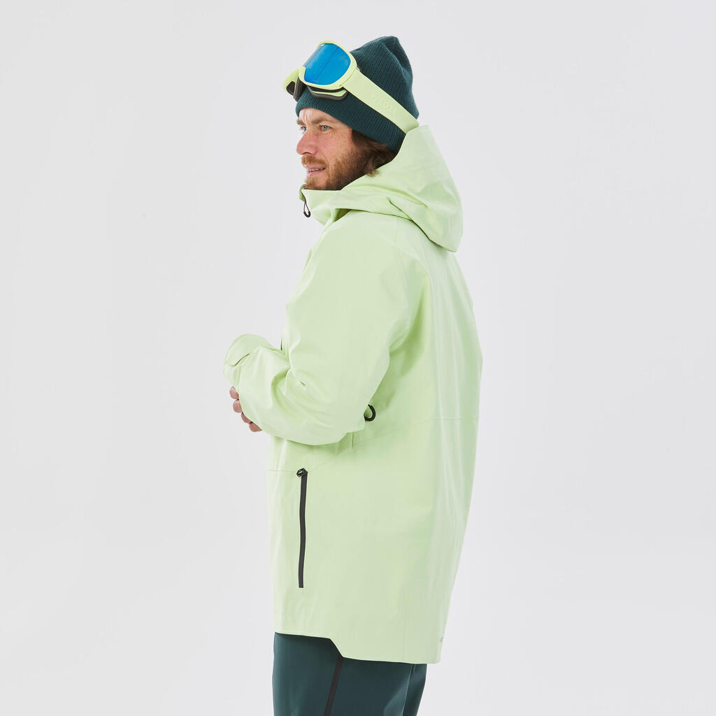 MEN'S SKI JACKET - FR PATROL - NEON YELLOW