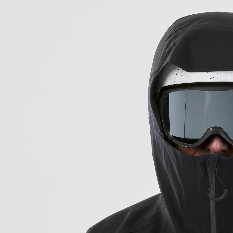 MEN'S SKI JACKET FR PATROL BLACK WEDZE Decathlon
