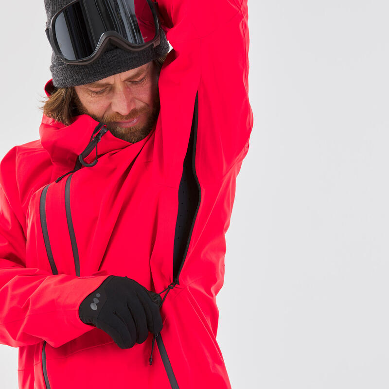 Ski-jas voor heren FR Patrol zwart