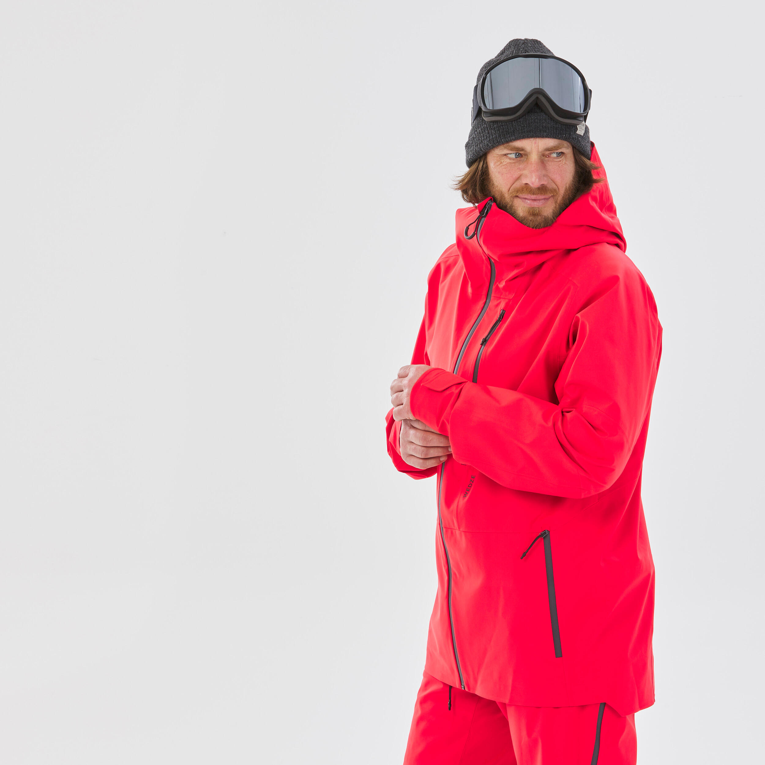 MEN'S SKI JACKET - FR PATROL - RED 2/12