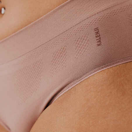 Women's Seamless Briefs - Taupe pink