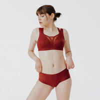 Women's Second Skin Boxers - Mahogany