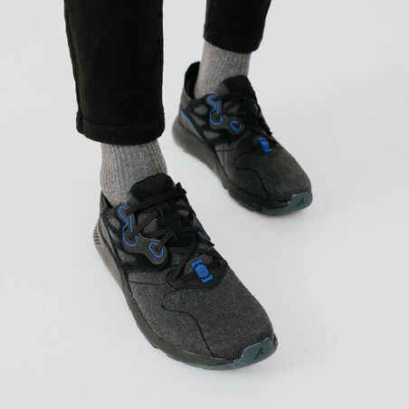 Men's Urban Walking Shoes Actiwalk 500 - black