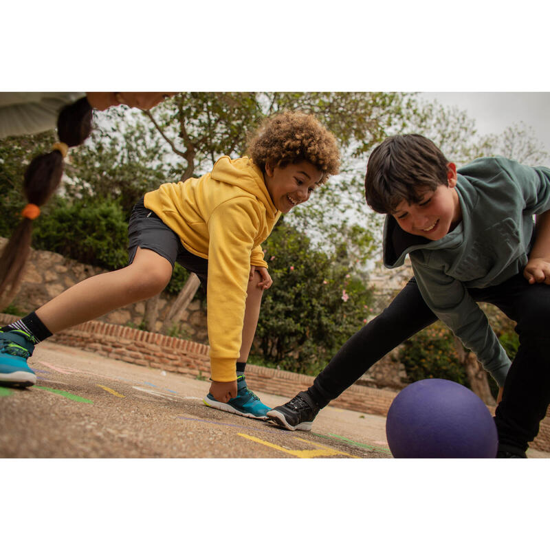 Kinder Sportschuhe Klettverschluss atmungsaktiv - PW540 blau/gelb 