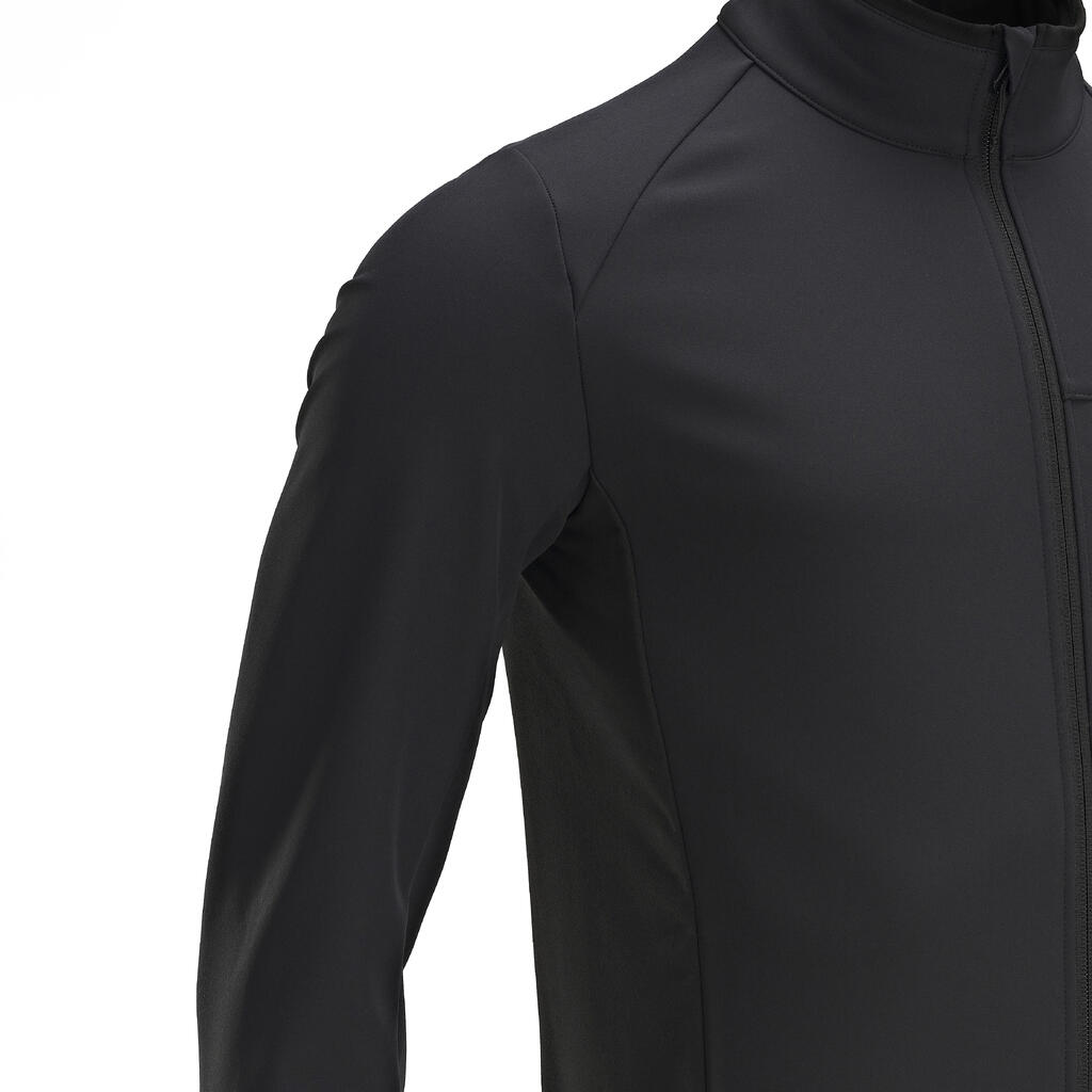 Men's Long-Sleeved Road Cycling Winter Jacket RC100 - Black